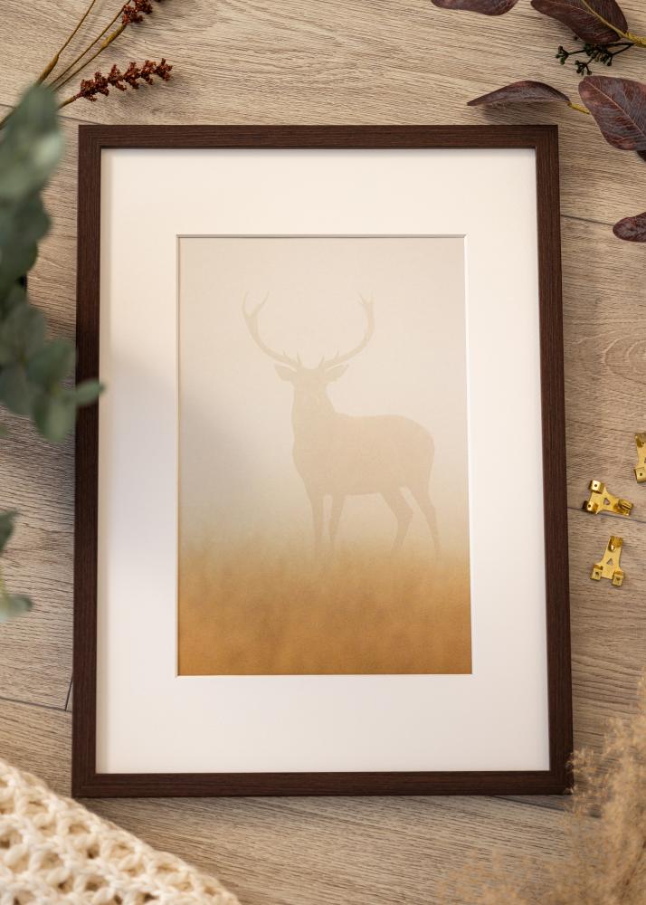 Rám Modern Akrylové sklo Orech 18x24 cm