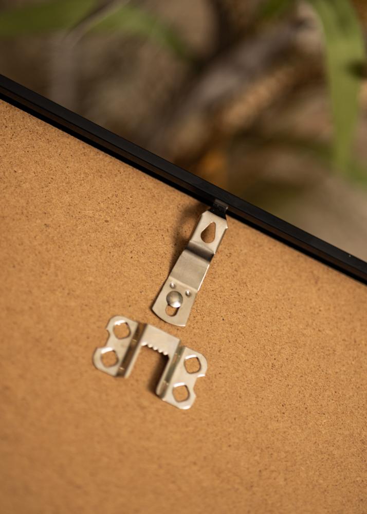 Hliníkový rám Akrylové sklo Cierna 50x60 cm