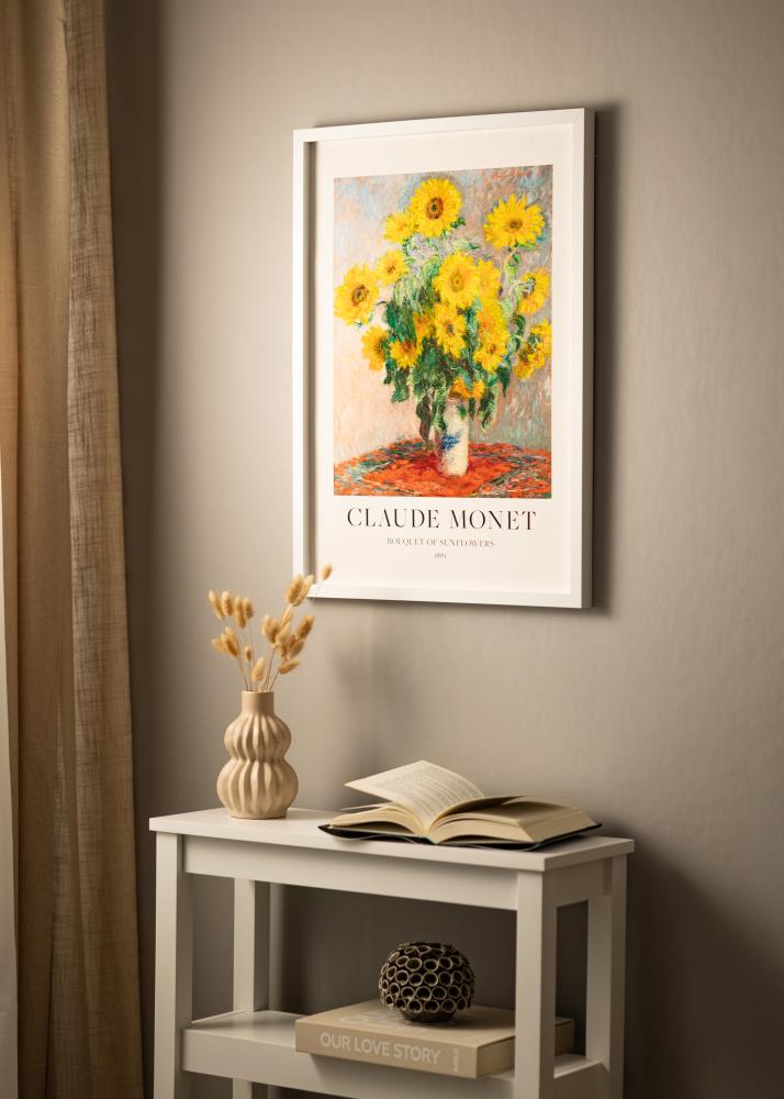 BGA rám krabice Biela 50x70 cm - Pasparty Biela 40x60 cm