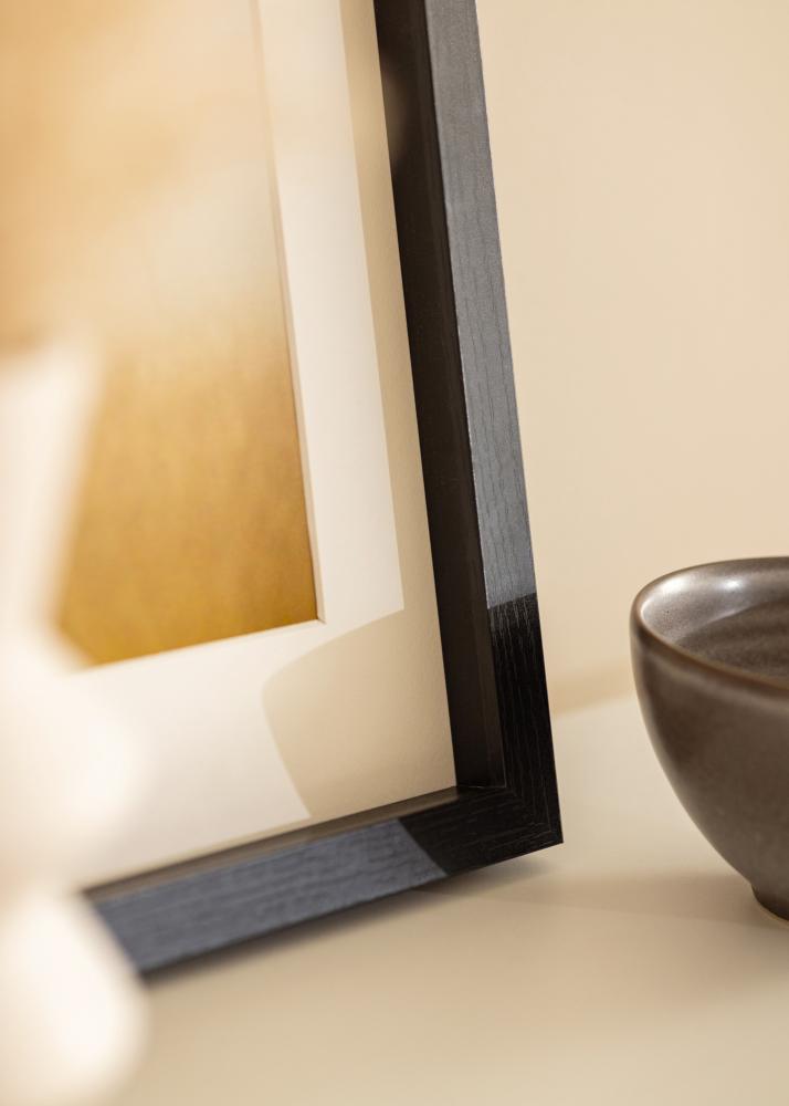 BGA rám krabice Čierna 30x45 cm - Pasparty Biela 8x14 inches