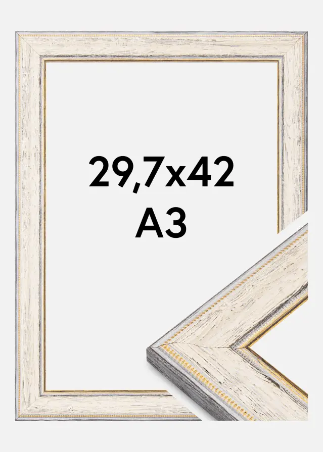 Rám Fabriano Akrylátové sklo Biela 29,7x42 cm (A3)