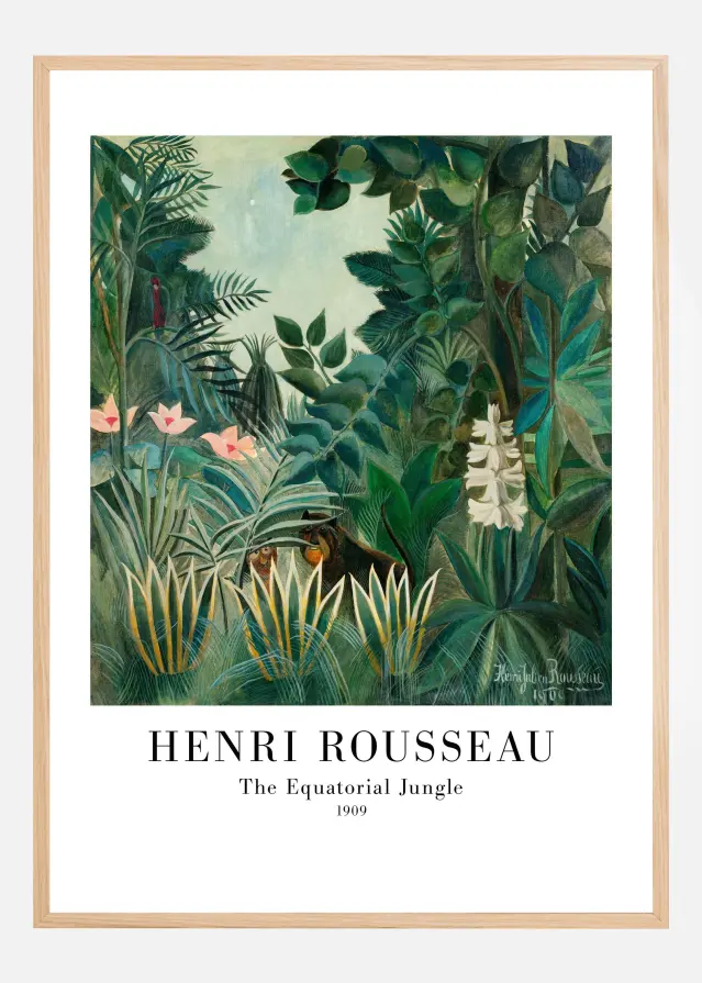 The Equatorial Jungle Plagát