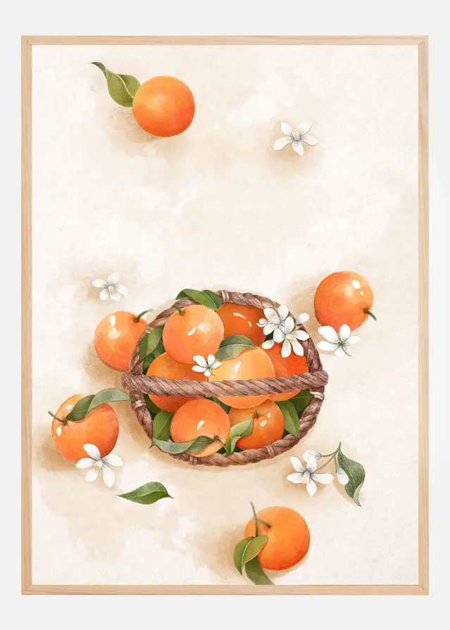 Juicy Orange Plagát