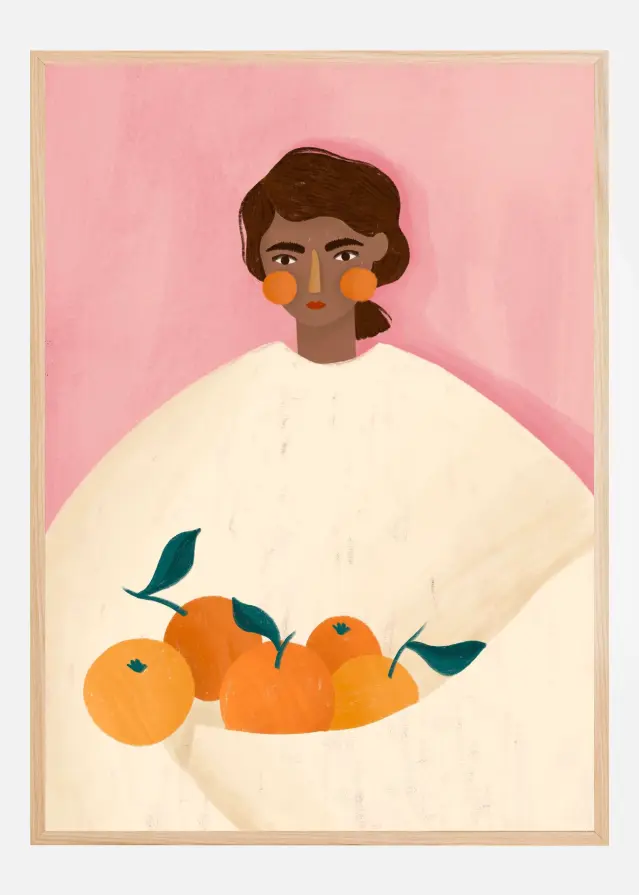 The Woman With the Oranges Plagát