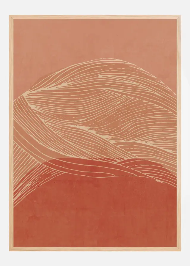 Abstract From the road Plagát