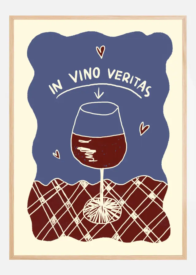 Invinoveritas Up Plagát