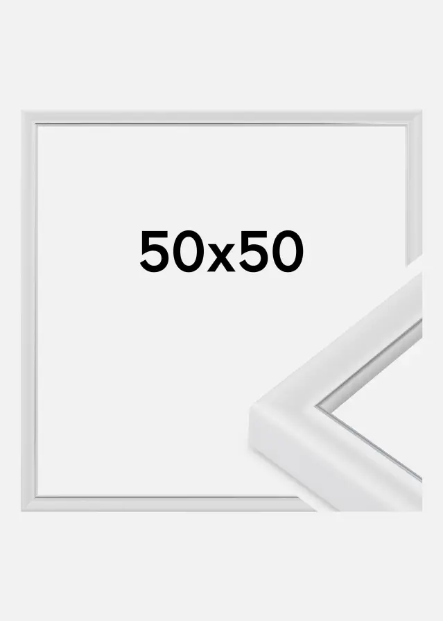 Rám Canterbury Akrylové sklo Biela 50x50 cm