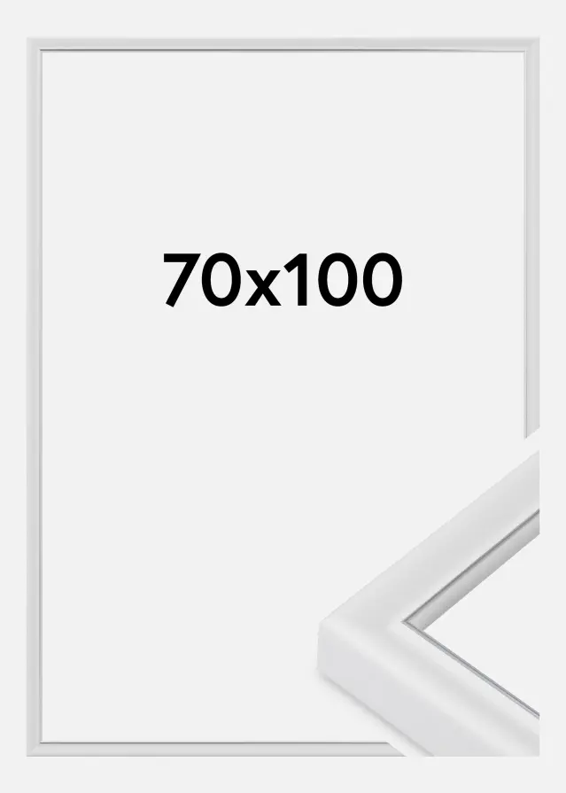 Rám Canterbury Akrylové sklo Biela 70x100 cm
