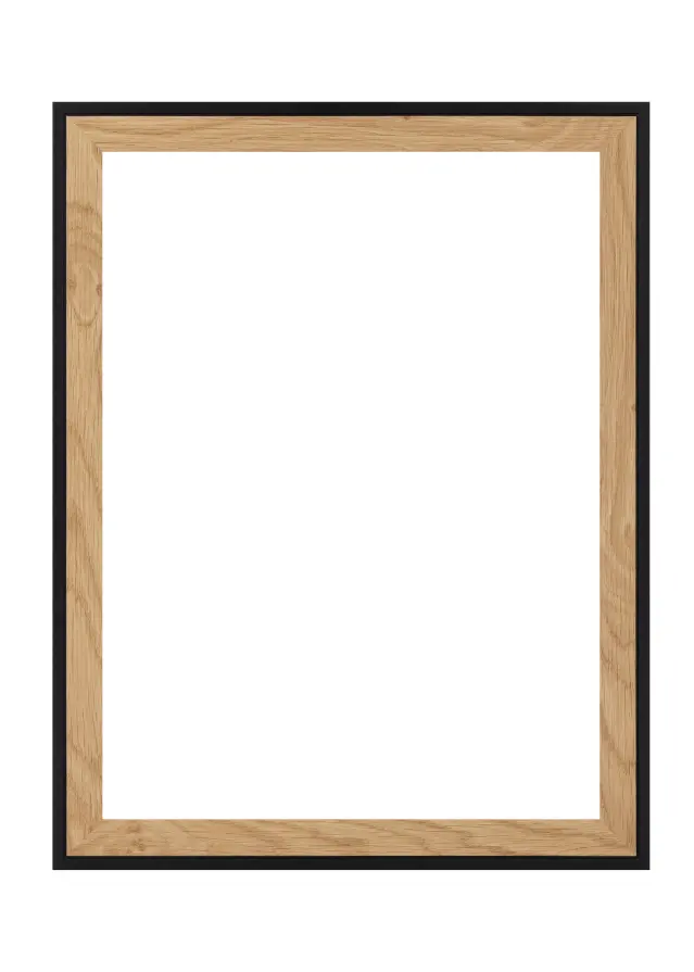 Rám Linea Akrylové sklo Oak / Black 30x30 cm