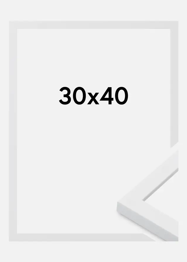 Rám Oban Akrylové sklo Biela 30x40 cm