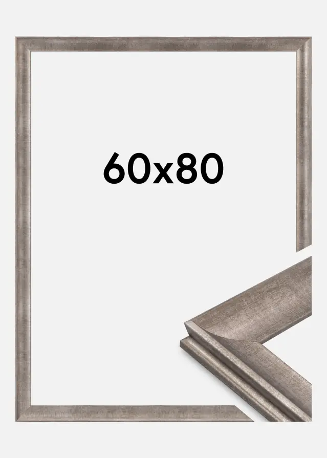 Rám Conca Akrylové sklo Strieborný 60x80 cm
