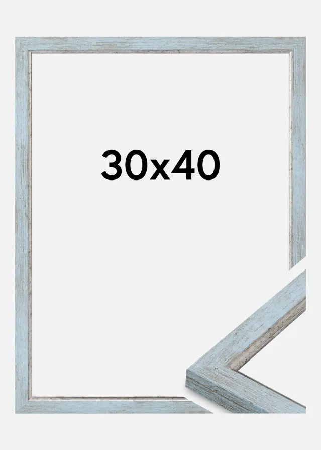 Rám Whitby Akrylové sklo Modrá 30x40 cm