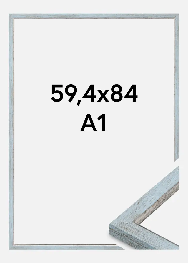 Rám Whitby Akrylové sklo Modrá 59,4x84,1 cm (A1)