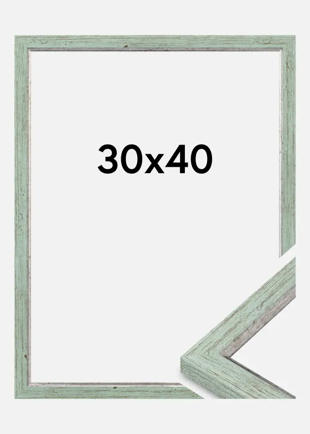 Rám Whitby Akrylové sklo Zelená 30x40 cm