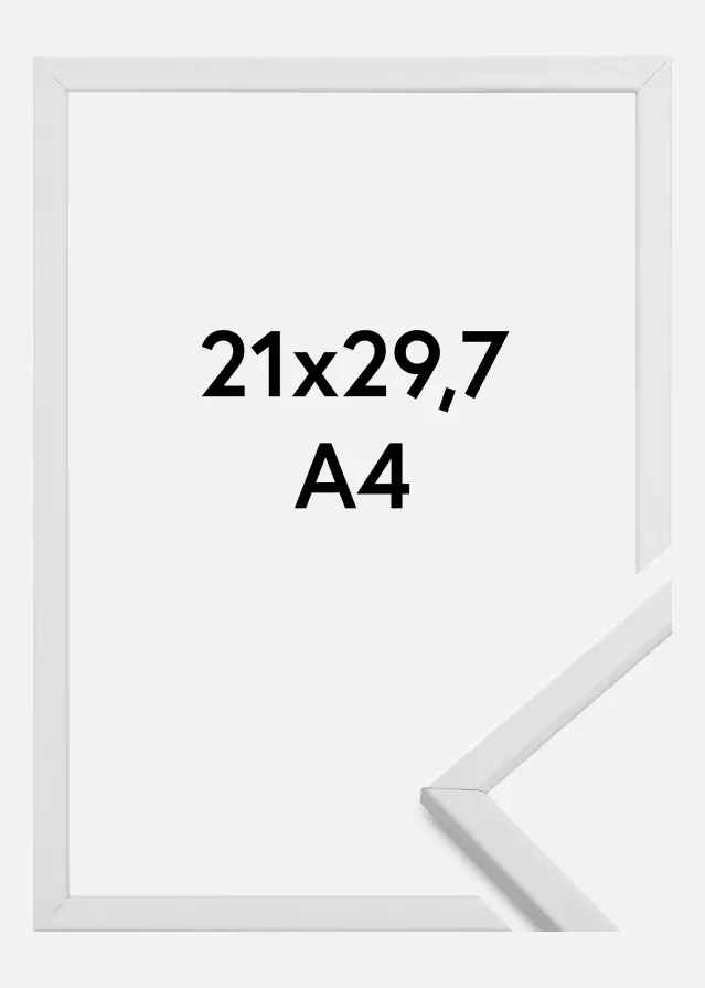 Rám Galant Akrylové sklo Biela 21x29,7 cm (A4)