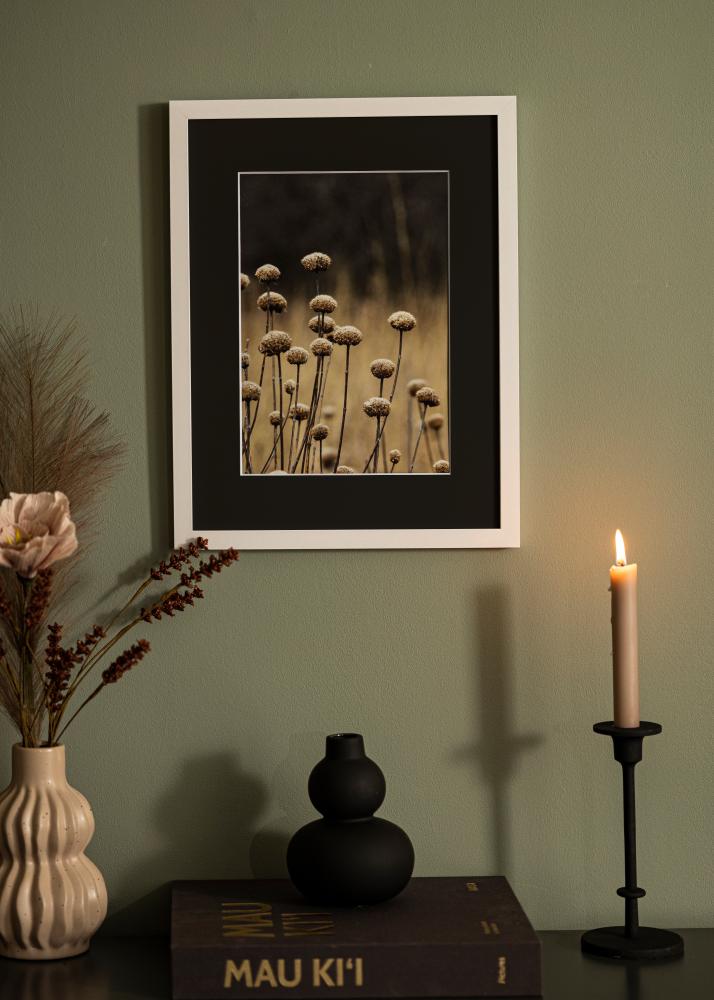 Rám Selection Biela 40x50 cm - Pasparta Cierna 30x40 cm