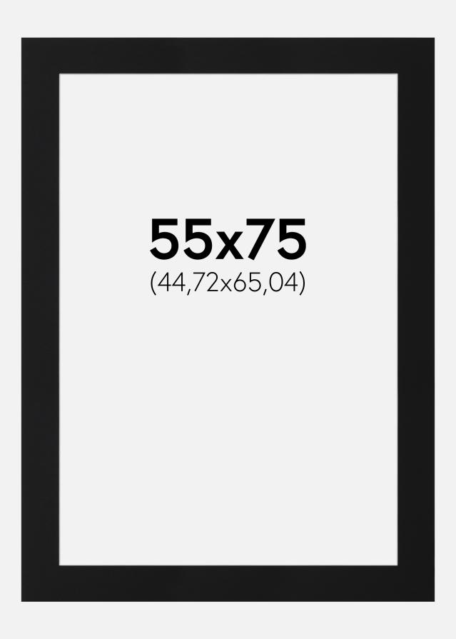 Pasparta Čierny Štandard (Biele Jadro) 55x75 cm (44,72x65,04)