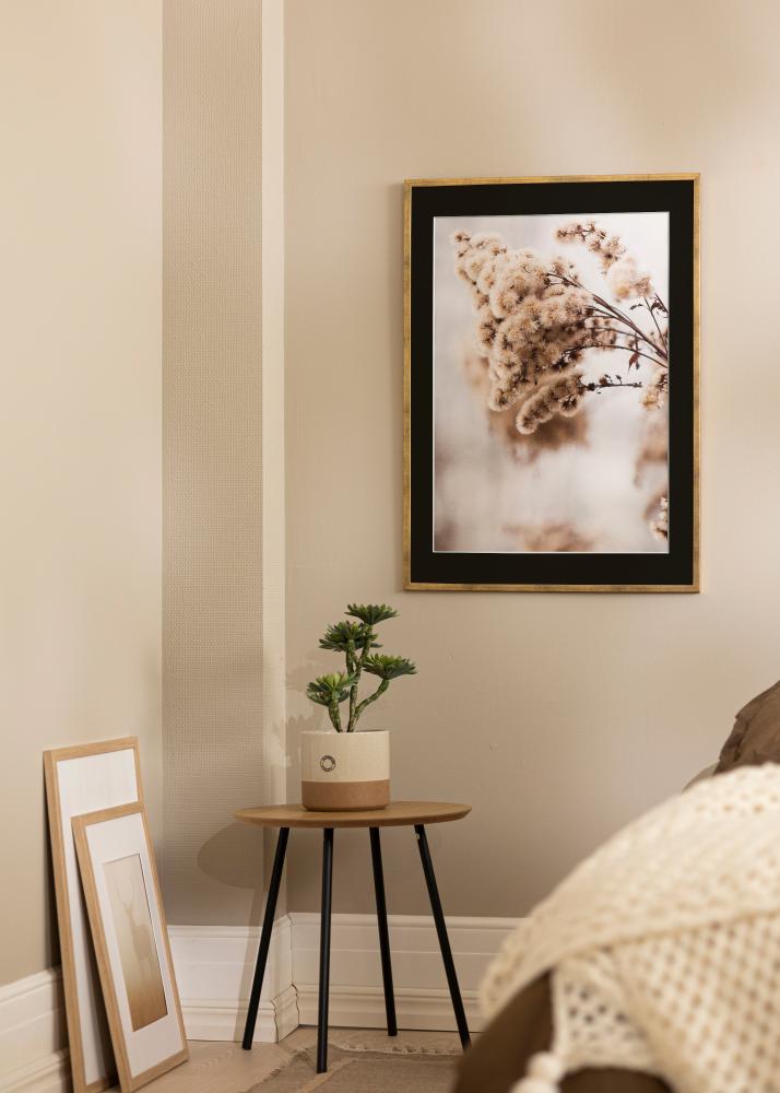 Rám Galant Zlatá 30x40 cm - Pasparta Cierna 18x27 cm