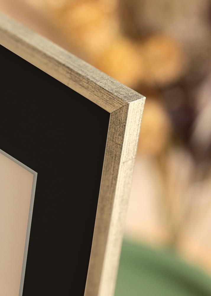 Rám Galant Strieborná 40x50 cm - Pasparta Cierna 12x16 inches