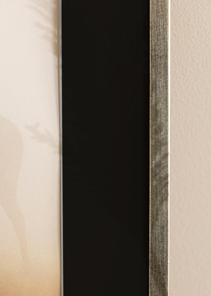 Rám Galant Strieborná 40x50 cm - Pasparta Cierna 12x16 inches