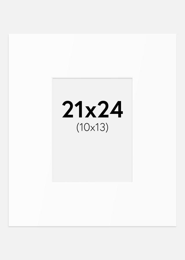 Pasparta Biely Štandard (Biele Jadro) 21x24 cm (10x13)