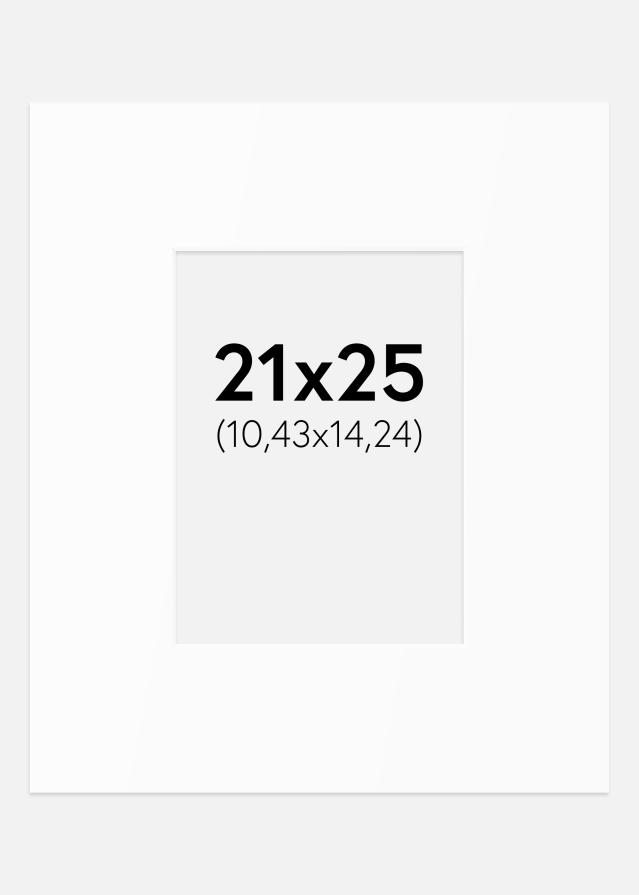 Pasparta Biely Štandard (Biele Jadro) 21x25 cm (10,43x14,24)