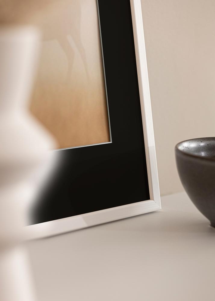 Rám Galant Biela 50x60 cm - Pasparta Cierna 14x18 inches