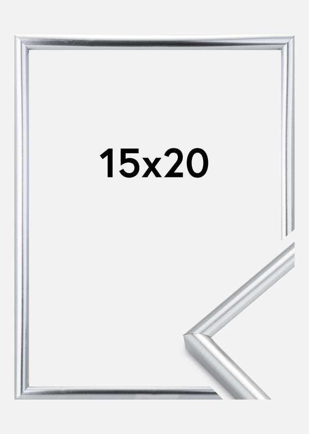 Rám Galeria Strieborná 15x20 cm