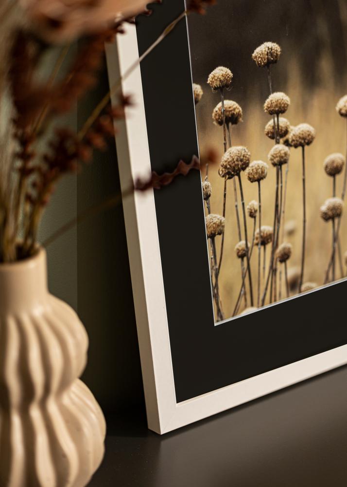 Rám Selection Biela 40x50 cm - Pasparta Cierna 30x40 cm