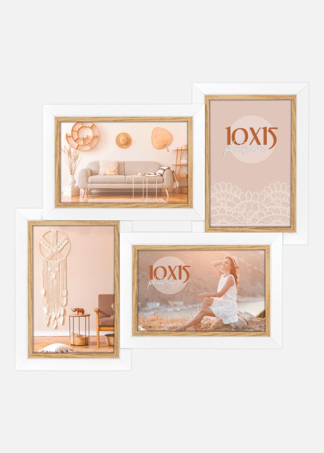 Ayas 4Q Multirám Biela - 4 Obrazy