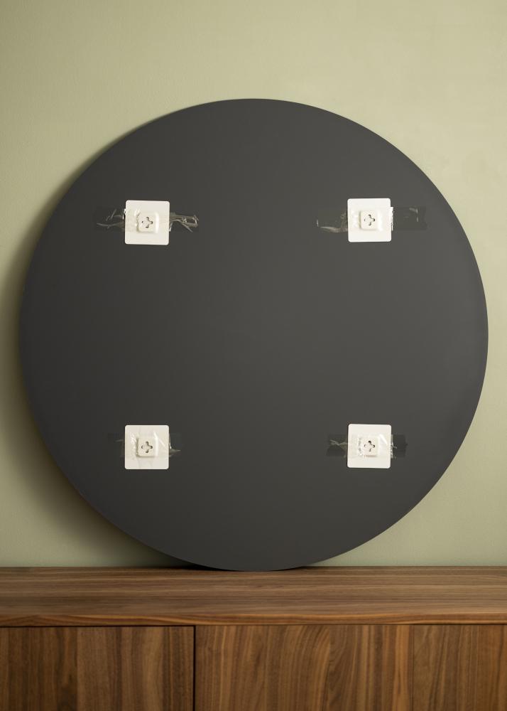 KAILA Okrúhly Zrkadlo Rose Gold Deluxe 90 cm Ø