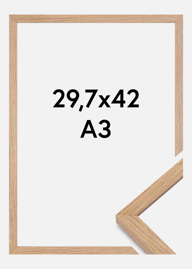 Rám Montgomery Matný Antireflexné sklo Dub 29,7x42 cm (A3)