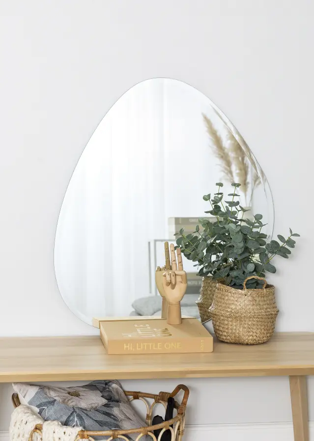 KAILA Zrkadlo Soft Drop Deluxe 70x81 cm