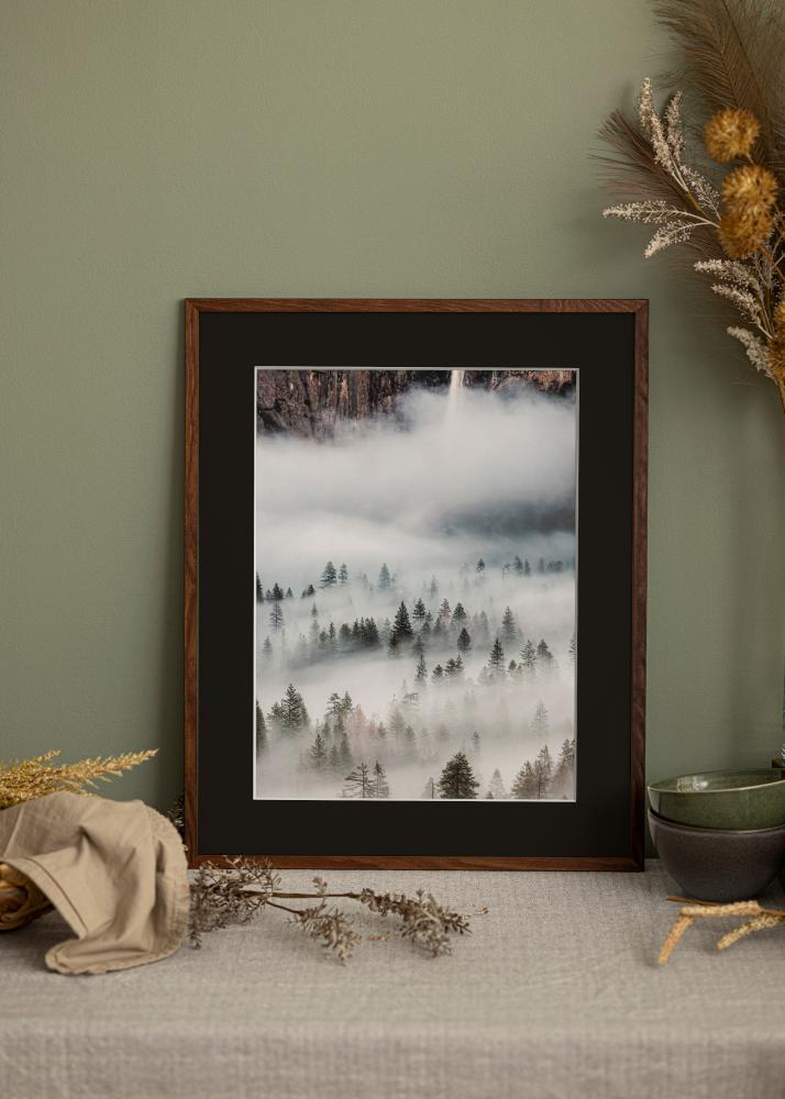 Rám Galant Orech 35x50 cm - Pasparta Cierna 11x17 inches