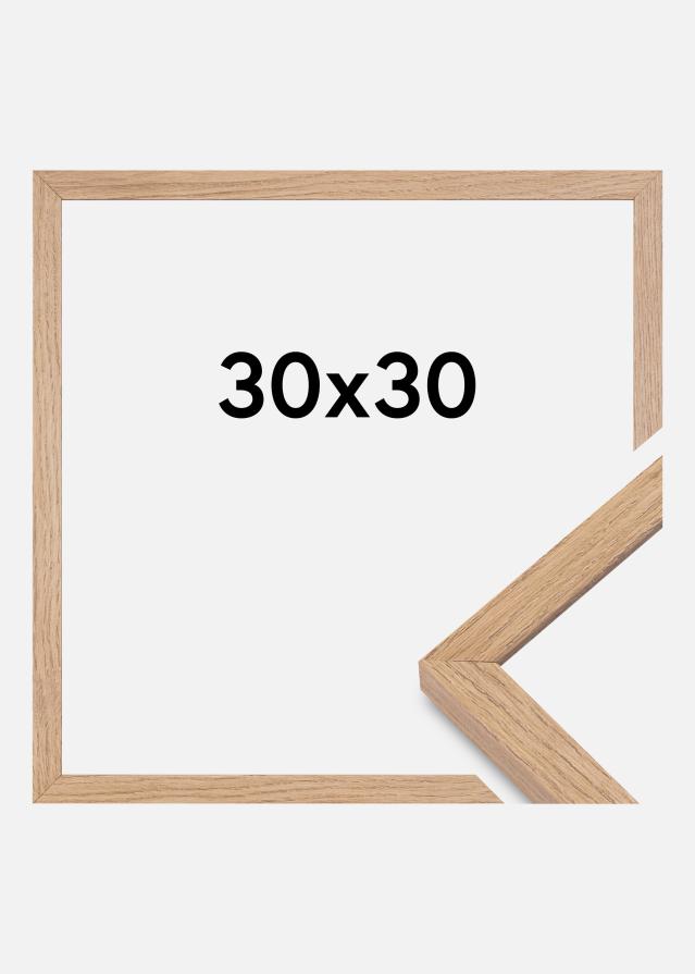 Rám Montgomery Matný Antireflexné sklo Dub 30x30 cm