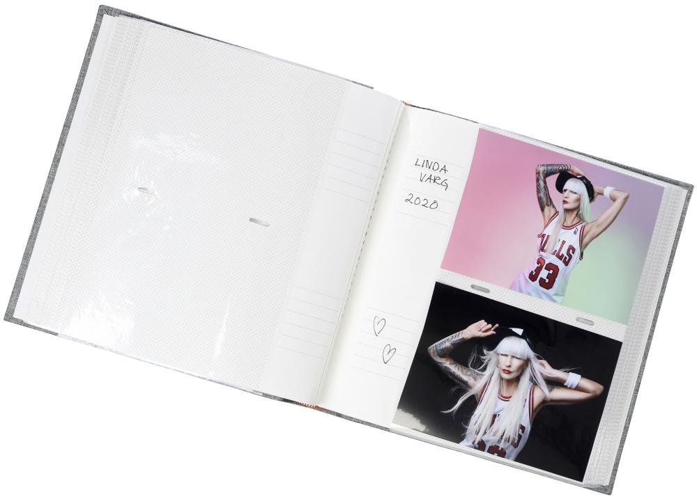 Base Line Plátno Sivá - 200 fotografií vo formáte 11x15 cm