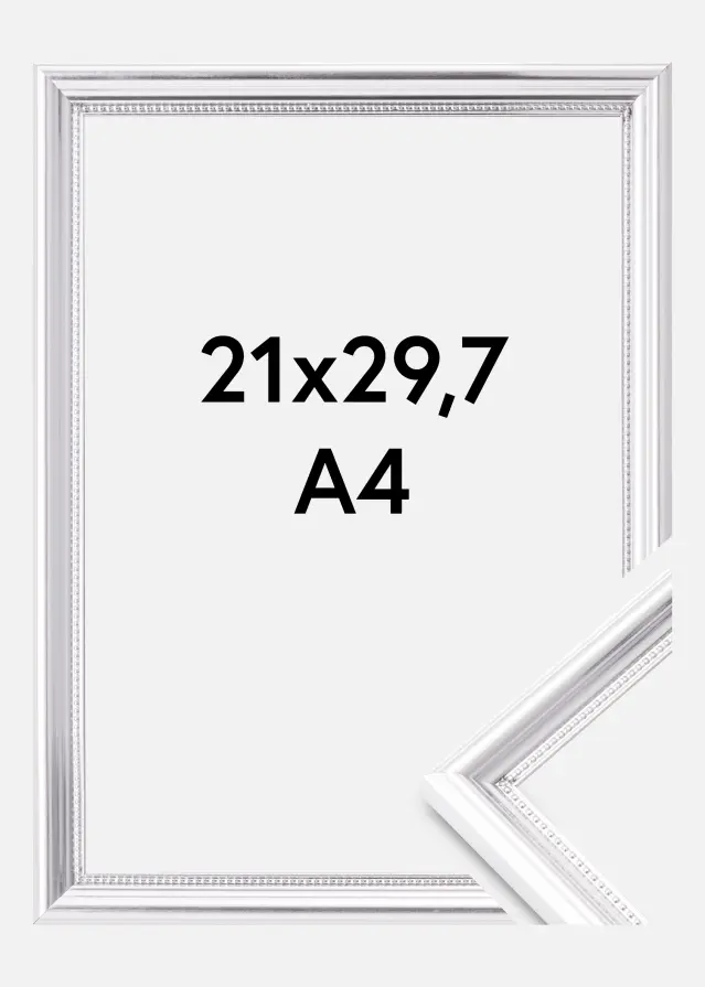 Rám Gala Akrylové sklo Strieborná 21x29,7 cm (A4)