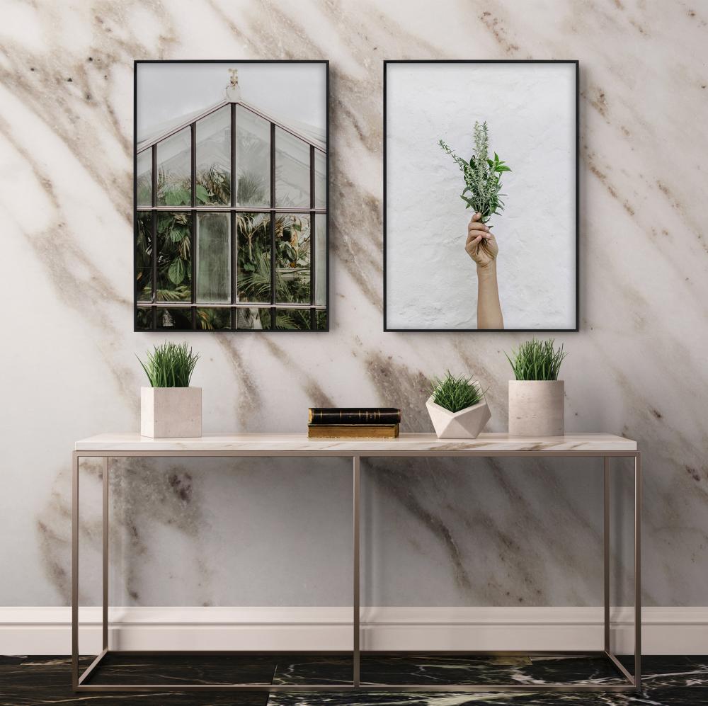 Rám Nielsen Prémium Alpha Cierny lesklý 60x60 cm