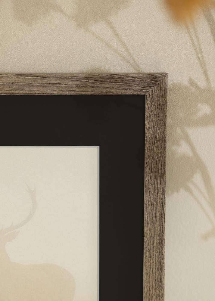 Rám Fiorito Orech 40x50 cm - Pasparta Cierna 12x16 inches