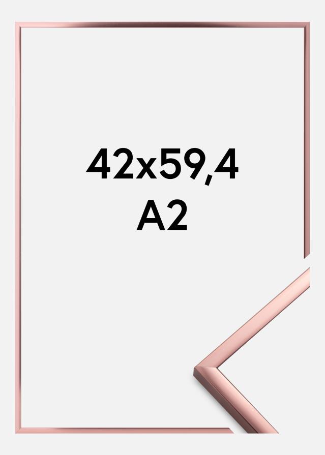 Rám Plagát Frame Aluminum Ružovo-zlatá 42x59,4 cm (A2)