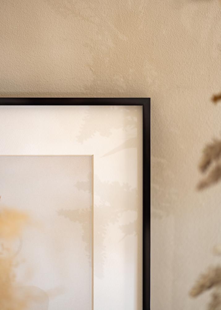 Rám Nielsen Prémium Alpha Cierny lesklý - Lubovolný Rozmer