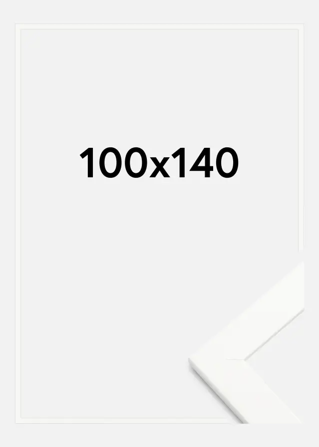 Rám Trendline Akrylové sklo Biela 100x140 cm