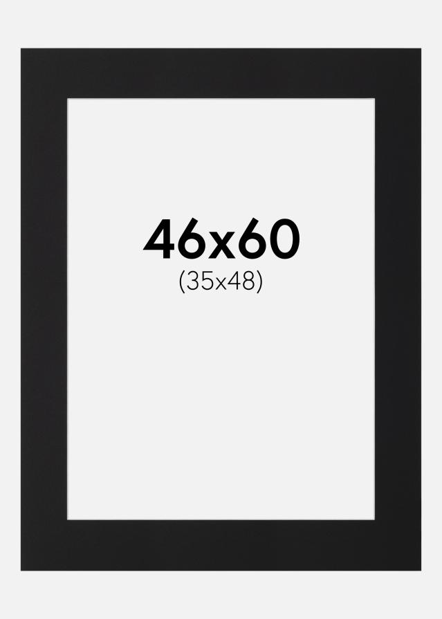 Pasparta Čierny Štandard (Biele Jadro) 46x60 cm (35x48)