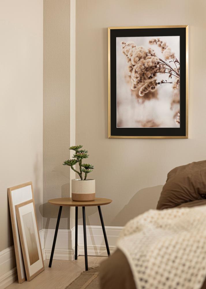 Rám Trendy Zlatá 50x60 cm - Pasparta Cierna 40x50 cm