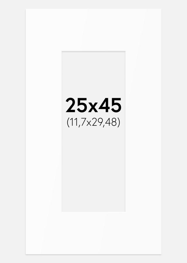 Pasparta Biely Štandard (Biele Jadro) 25x45 cm (11,7x29,48)