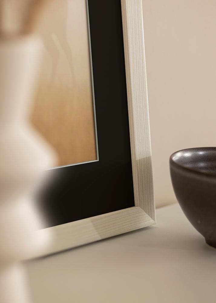 Rám Fiorito Biela 40x50 cm - Pasparta Cierna 12x16 inches