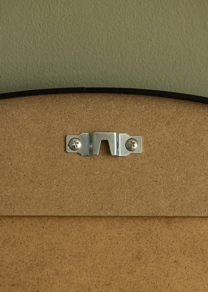 Zrkadlo Modern Cierna 80 cm Ø