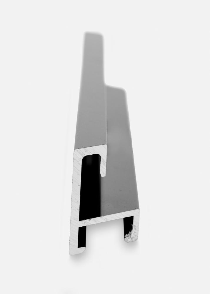 Rám Nielsen Prémium Alpha Cierny lesklý - Lubovolný Rozmer