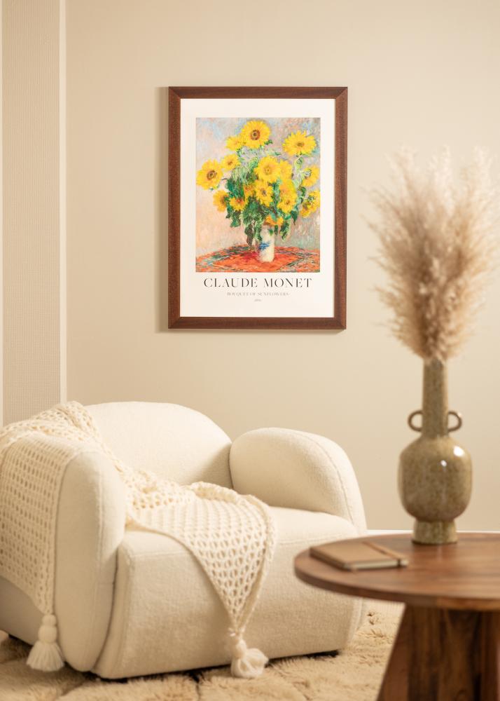 Rám Juno Akrylové sklo Teak 50x65 cm