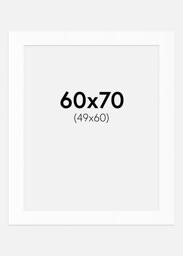 Pasparta Biely Štandard (Biele Jadro) 60x70 cm (49x60)